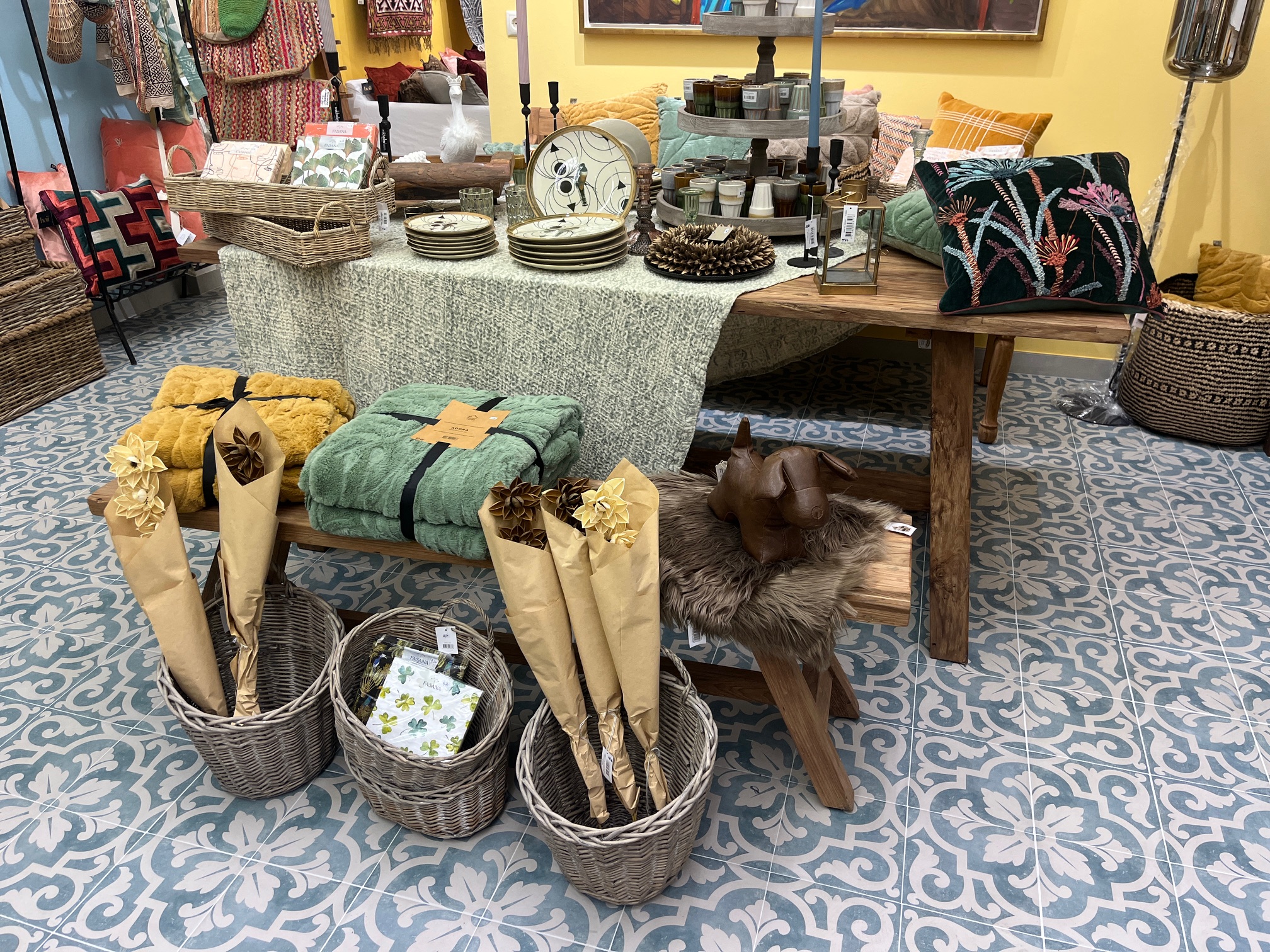 Duftkerze Keramiktopf, 10cm, Sonne – Bild 5